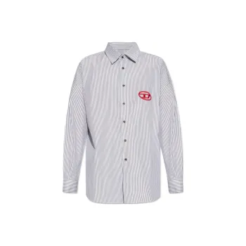 DIESEL S Douber Striped Shirt
