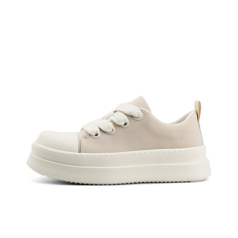Daying Breathable Lightweight Height Increasing Low Top Canvas Shoes Men's-0
