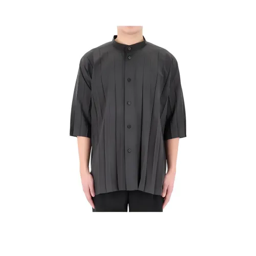 Homme Plissé Issey Miyake Edge Pressed crease Shirt