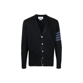 THOM BROWNE Button Up Cardigan