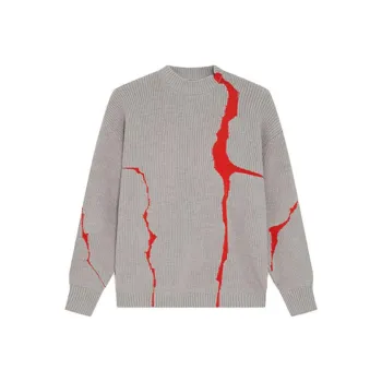 TIWILLTANG Knitted Fabric Sweater Unisex