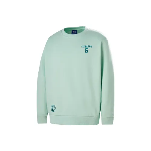 NBA Minnesota Timberwolves Sweatshirt Unisex Light Green