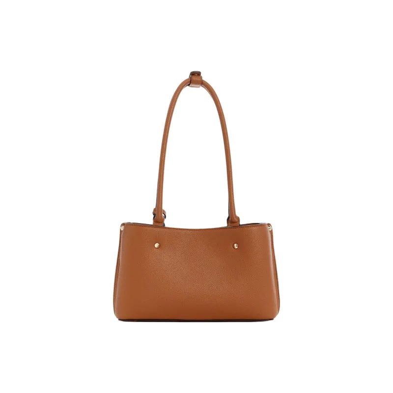 GUESS Meridian Polyurethane Shoulder Bag Women's Cognac Brandy-2
