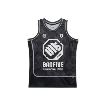 LiNing Tank Tops Men's Black Camouflage