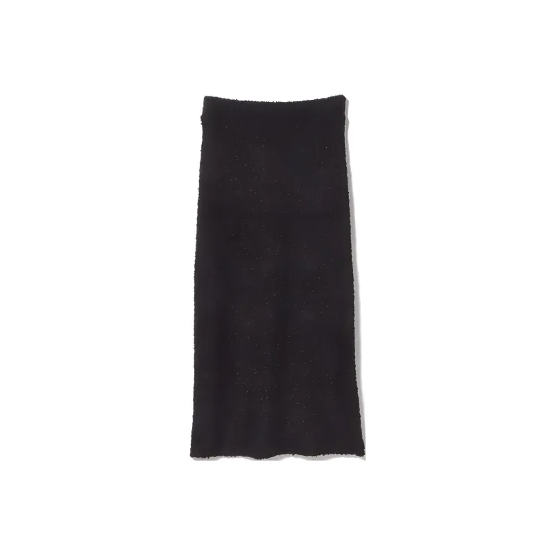 Beams Casual Long Skirt Women's Black-1