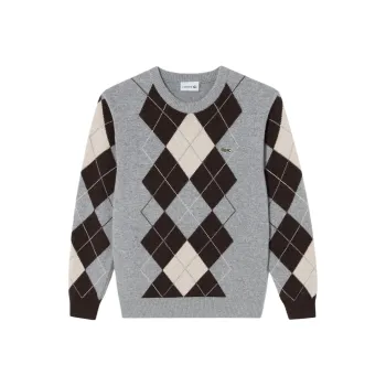 LACOSTE Sweater Men's Dark Gray