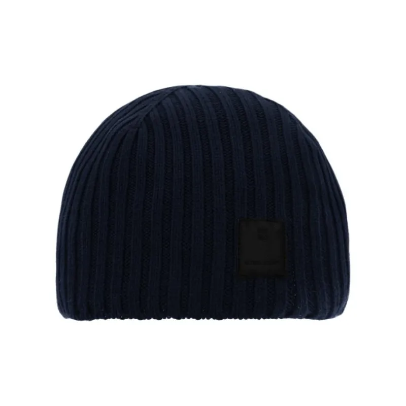 Givenchy Linen Wool, Lanna Wool Beanies Unisex Navy Blue-0
