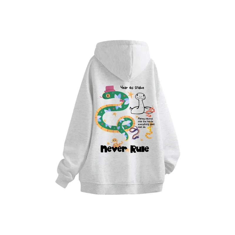 NEVER RULE Sweatshirts Unisex-16