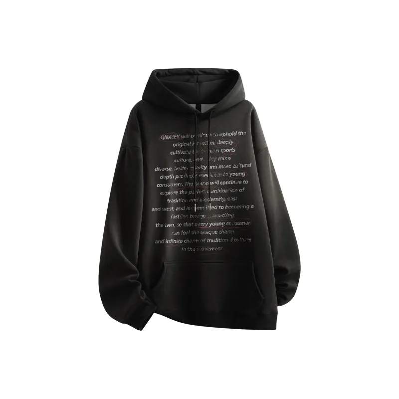 Qnxeey Sweatshirts Unisex-0
