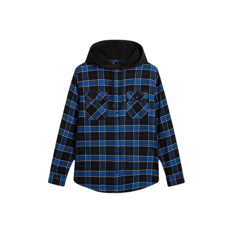 Vans Long Sleeve Woven Shirt Men's Black-0
