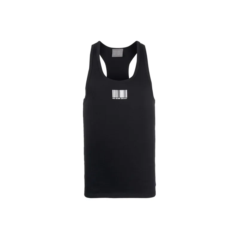 Vetements Tank Tops Men Black-0