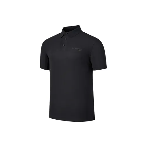 Saucony Polo Shirt Men's Jet Black