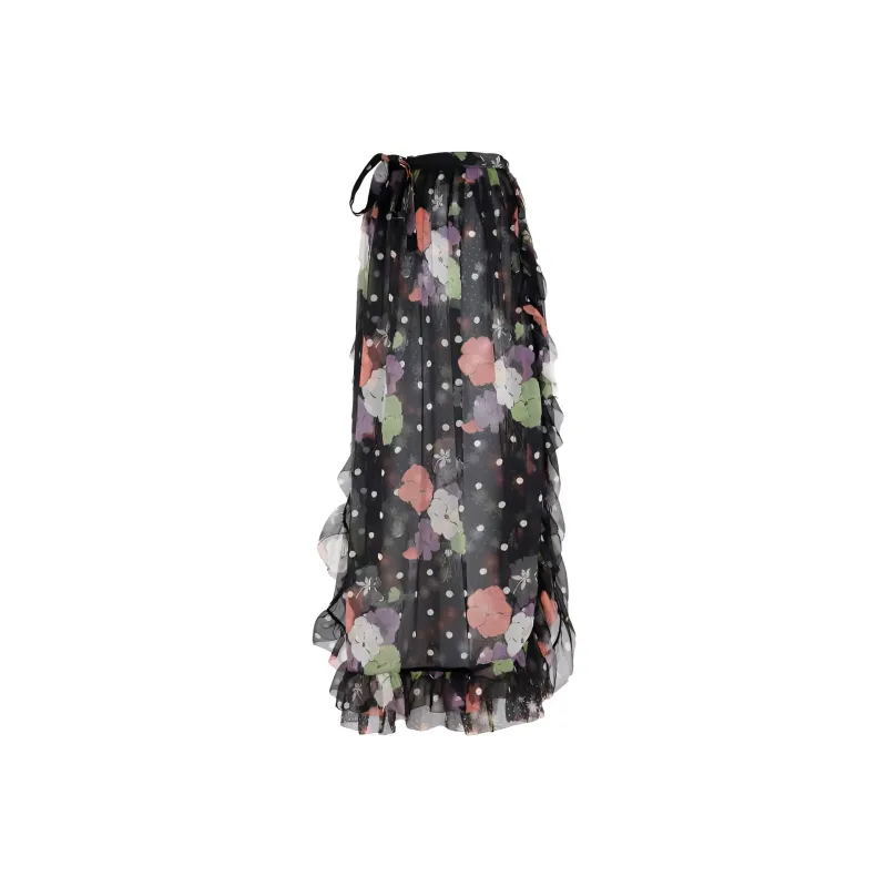 ETRO Floral Printed Flared Midi Skirt-2