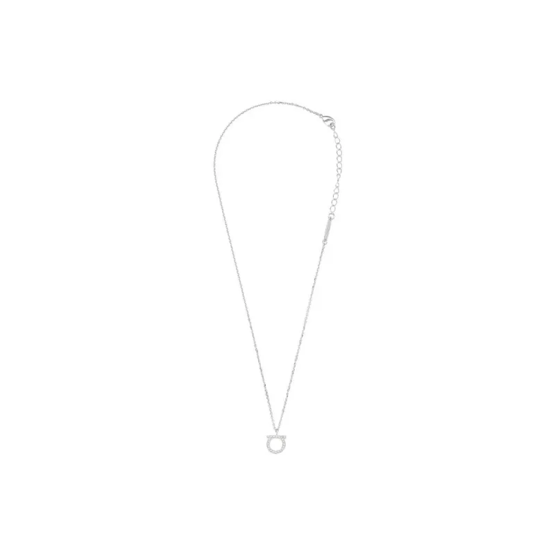 Ferragamo Gancio Crystal embellished Necklace-1