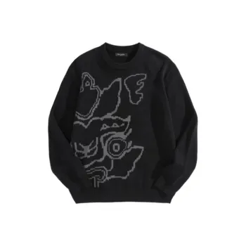 PEACEBIRD MEN Sweaters Unisex Black