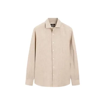 Massimo Dutti Shirt Men's Light Umber