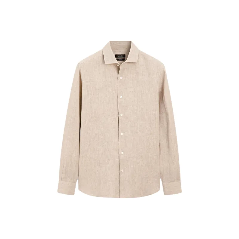 Massimo Dutti Shirt Men's Light Umber-0