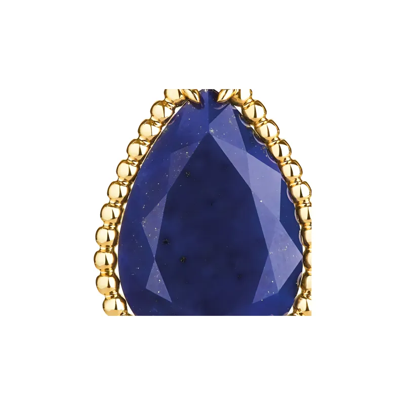 Boucheron 18kt Yellow Gold Serpent Bohème Lapis Lazuli Earrings-1