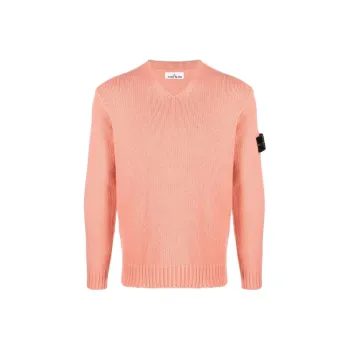 STONE ISLAND FW22 Sweater Unisex Coral