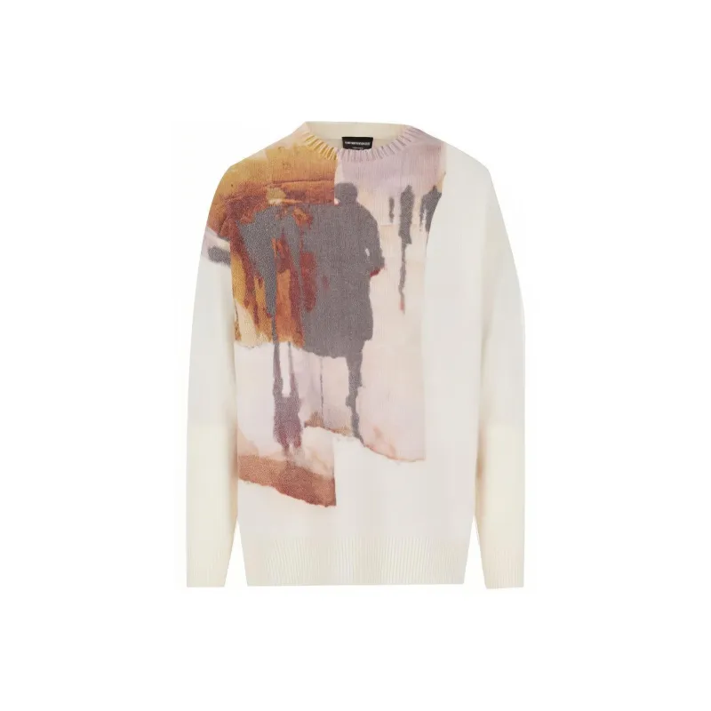 EMPORIO ARMANI FW21 Knitwear Men's White-0