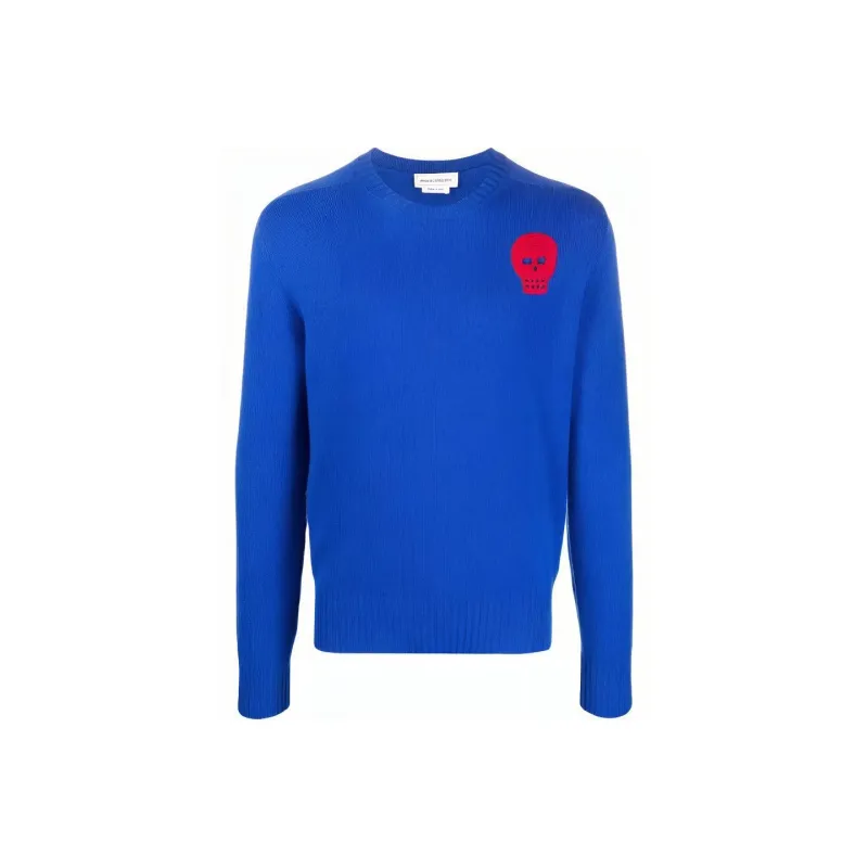 Alexander McQueen FW21 Sweater Men's Blue-0