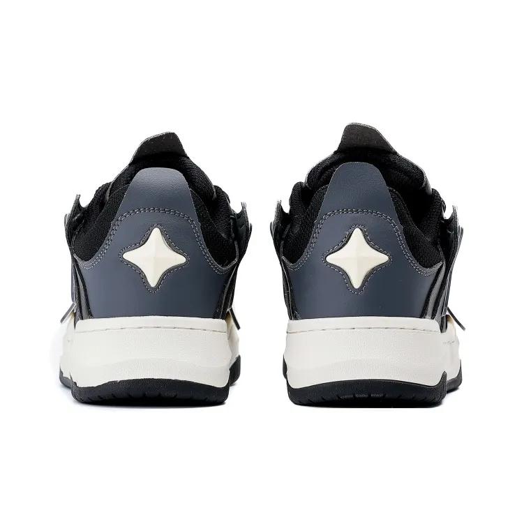 SUPEREDGE Coverage Slip Resistant And Abrasion Resistant Low Top Skateboard Shoes Unisex-6