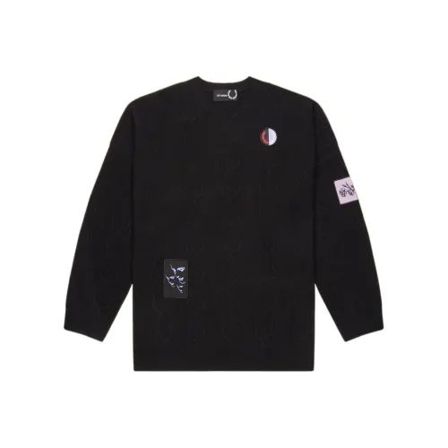 Fred Perry X RAF SIMONS Sweaters Men Black