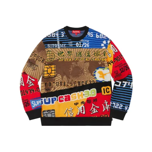 Supreme Credit Cards Sweater