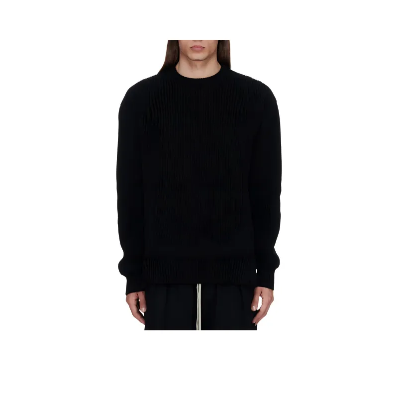 RICK OWENS Fishrman Crewneck Knitted Jumper-0
