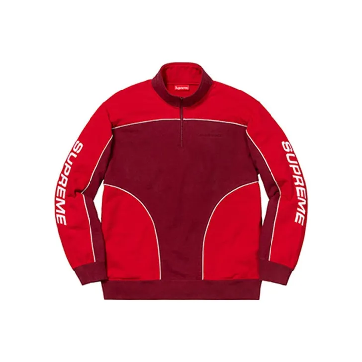 Supreme Speedway Half Zip Sweatshirt-0