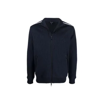 GIORGIO ARMANI Side Stripe Detail Sweater