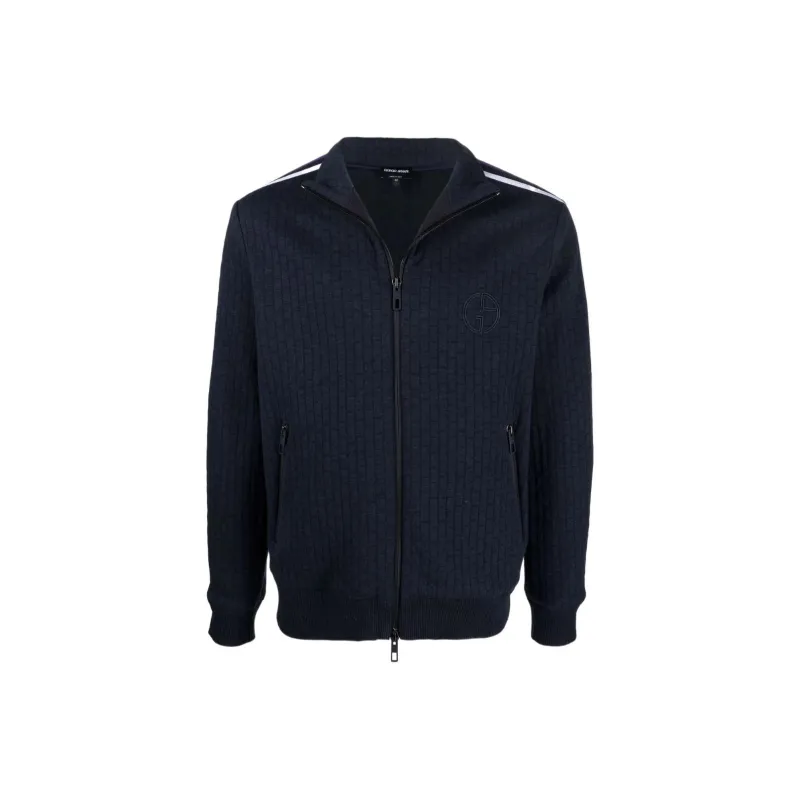GIORGIO ARMANI Side Stripe Detail Sweater-0