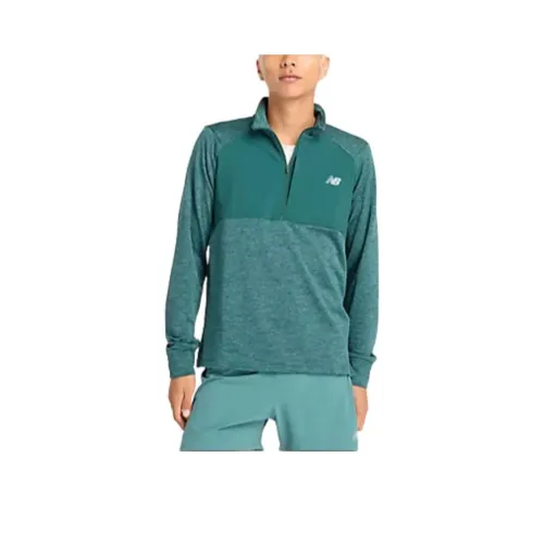 New Balance Heat Grid Shirt Men's New Spruce