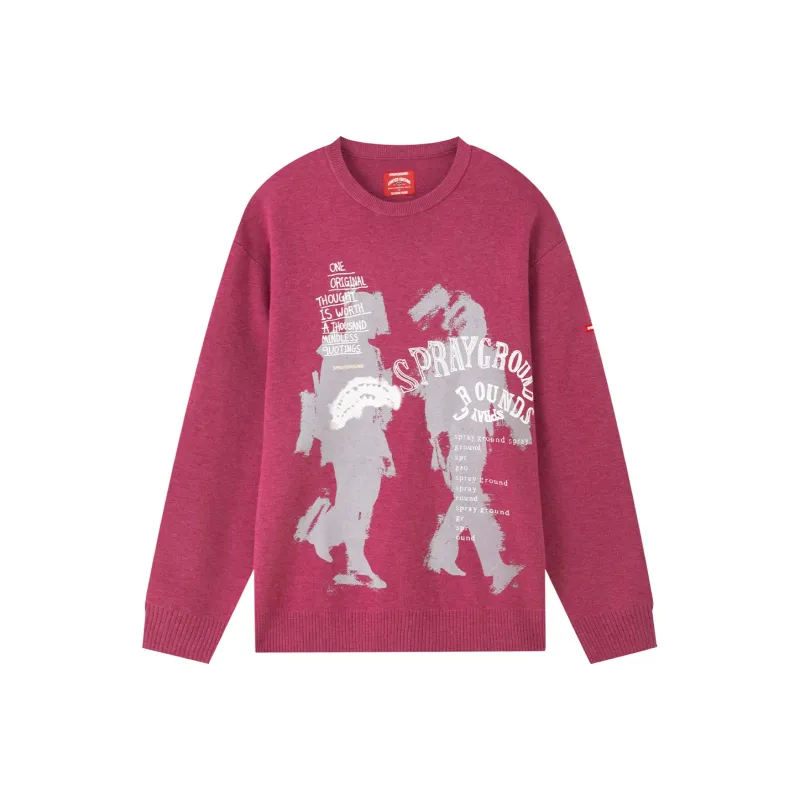 SPRAYGROUND Sweater Unisex Fuchsia-0