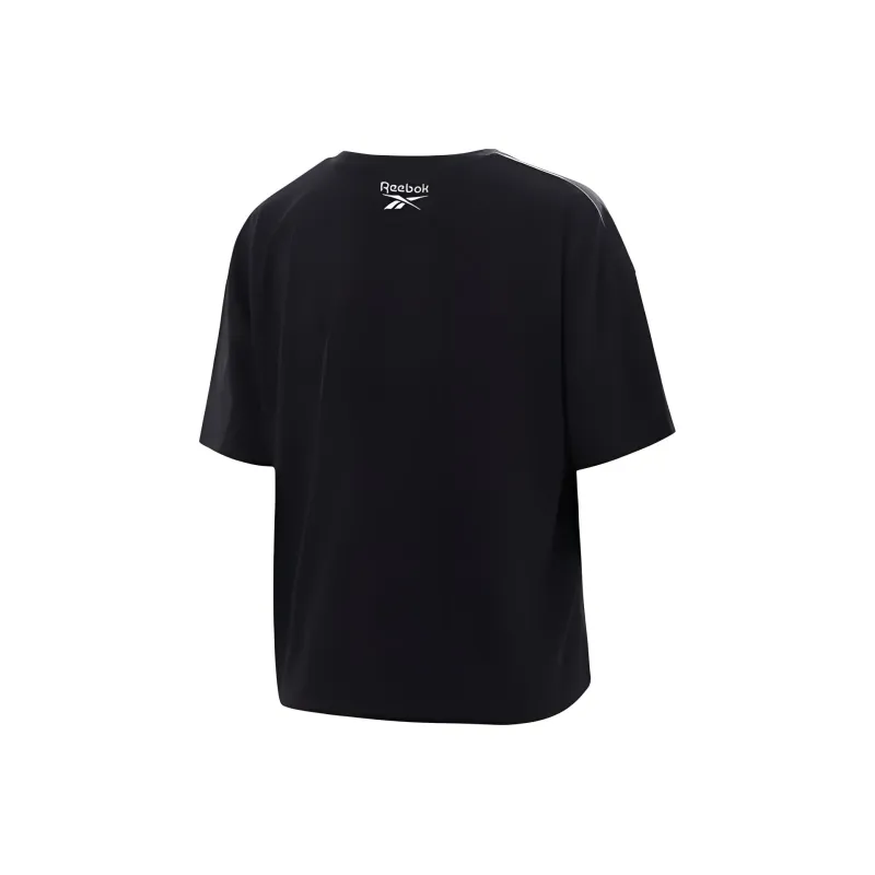 Reebok CLASSICS WE SELL GOLD CROP TEE T-Shirt Women's Black-1