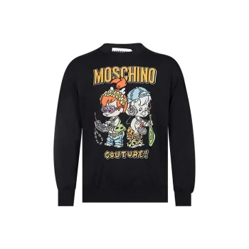 MOSCHINO Knitwear Men Black
