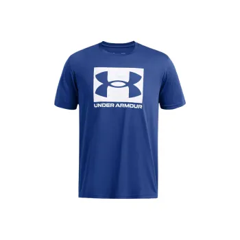 Under Armour ABC Camo Boxed Logo T Shirt Men's Blue