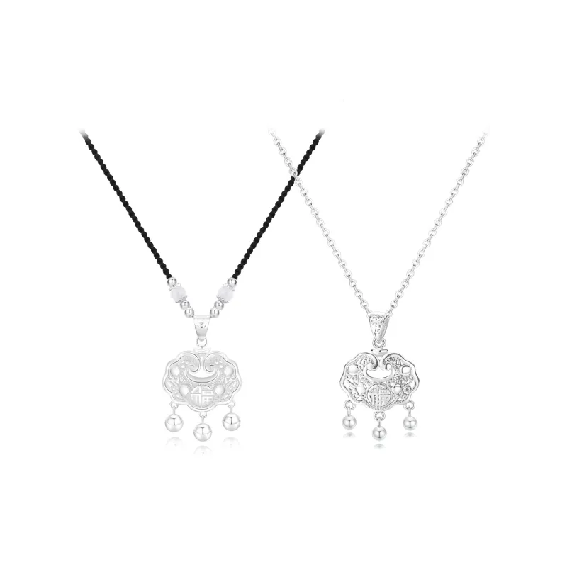 FANFRI Sterling Silver Necklaces Women's-7
