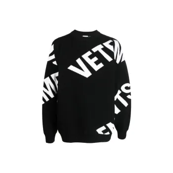 Vetements Sweaters Men Black