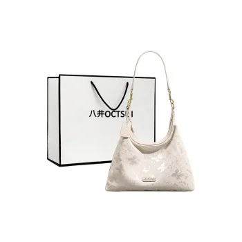OCTSUI PU Shoulder Bag Regular Women's Ecru