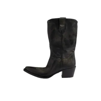PRADA Ankle Boots 4.5cm Women's Black