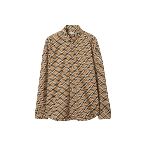Burberry Checked Long Sleeved Shirt