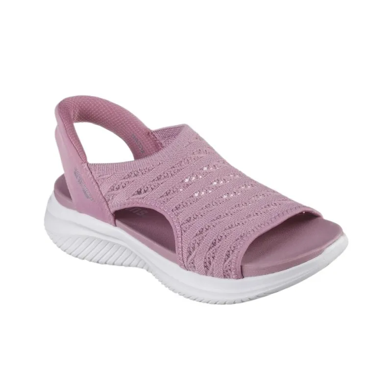 Skechers Ultra Flex 3.0 Beach Sandals Women's Rose Red-2