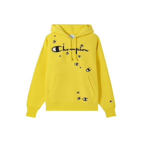Champion Sweatshirts Unisex Yellow
