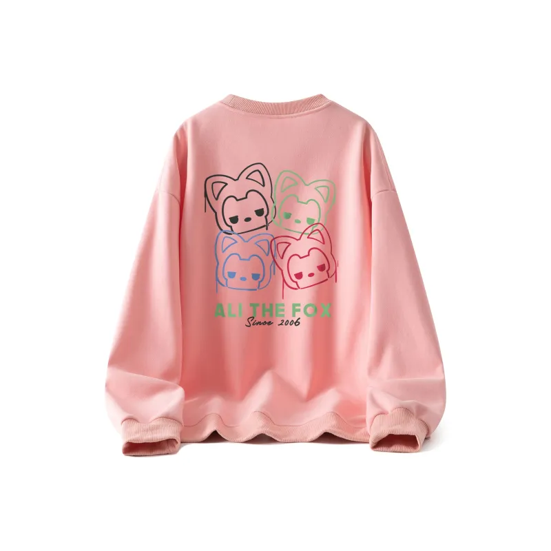 ALI THE FOX Sweatshirts Unisex-12