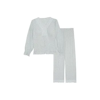 ELOF Pajama Set Women's Light Gray
