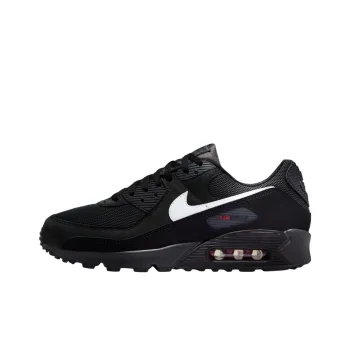 Nike Air Max 90 X 95 Anti Slip Wear Resistant Low Top Casual Running Shoes Unisex Black White