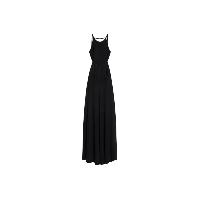 CELINE Long Open Back Dress-1