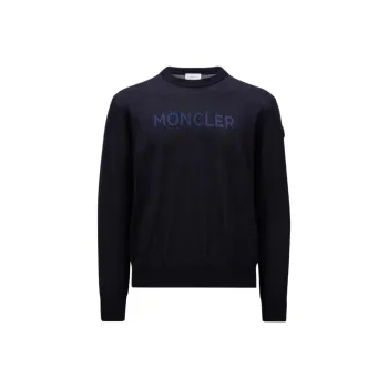 Moncler Logo Patch Knitted Jumper