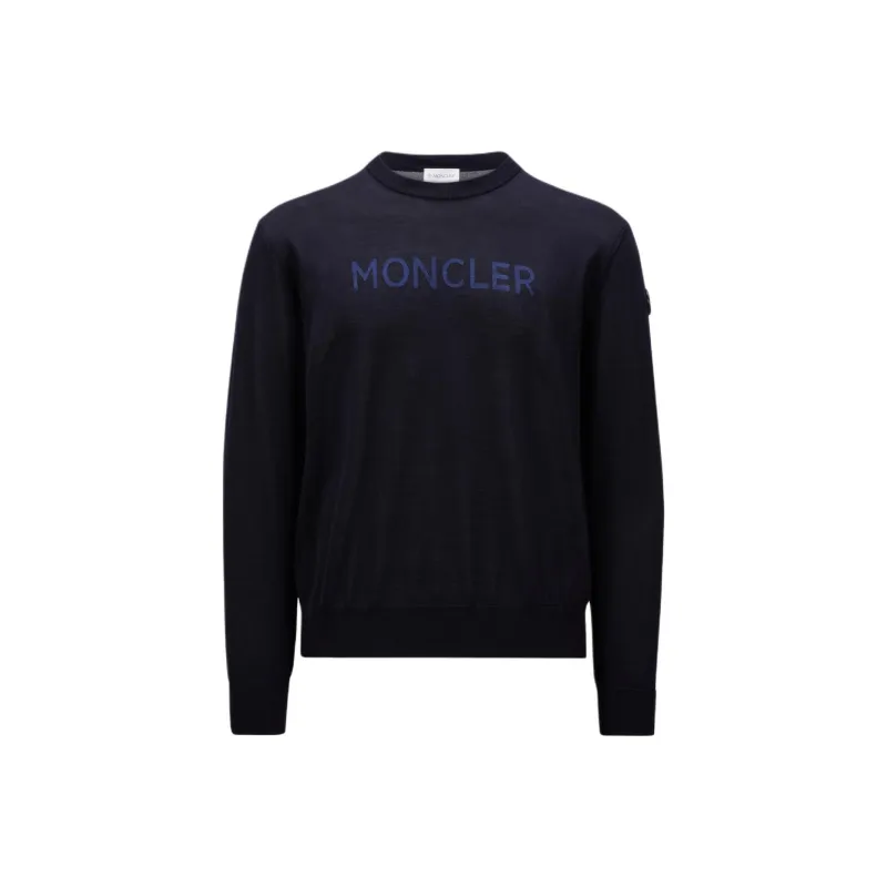 Moncler Logo Patch Knitted Jumper-0